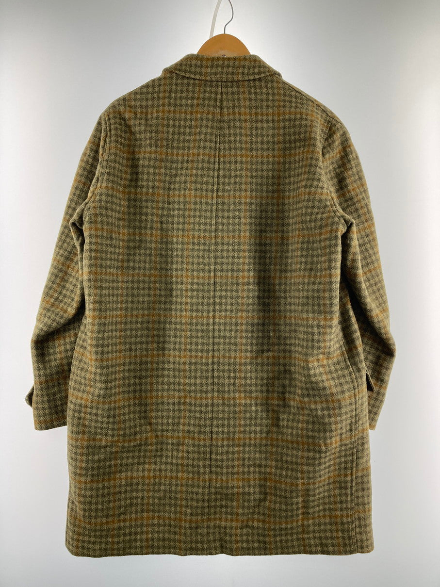 【中古品】【メンズ】 PENDLETON ペンドルトン WOOL CHECK COAT ウールチェックコート アウター 144-251111-AS-17-min サイズ：下記参照 カラー：グリーン/ブラウン 万代Net店