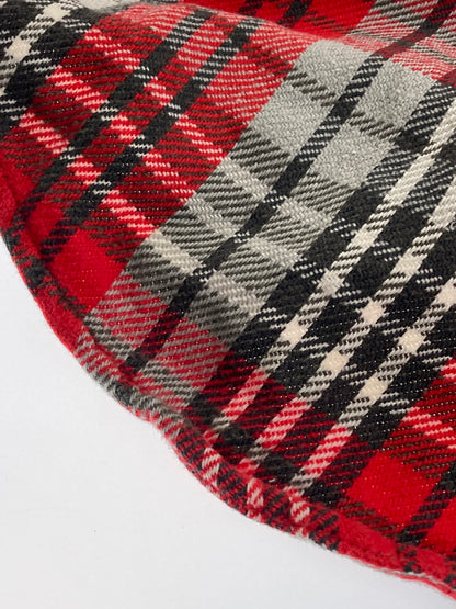 【現状渡し品】【メンズ】 BIG MAC ビックマック 60S CHECK FLANNEL SHIRT チェックフランネルチェック ロングスリーブ 146-251111-AS-11-min サイズ：M カラー：レッド/グレー 万代Net店