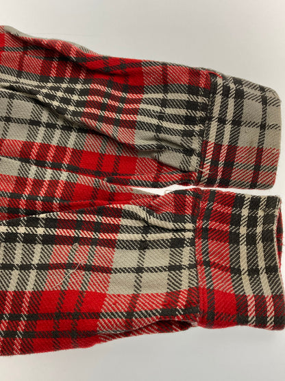 【現状渡し品】【メンズ】 BIG MAC ビックマック 60S CHECK FLANNEL SHIRT チェックフランネルチェック ロングスリーブ 146-251111-AS-11-min サイズ：M カラー：レッド/グレー 万代Net店