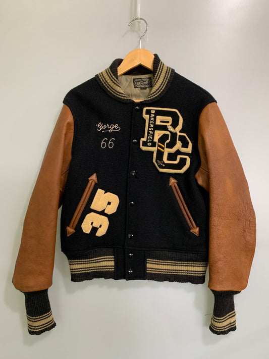 【中古品】【メンズ】 WHITESVILLE ホワイツビル WV12571 AWARD JACKET アワードジャケット アウター 145-251112-ks-26-min サイズ：36 カラー：ブラック 万代Net店