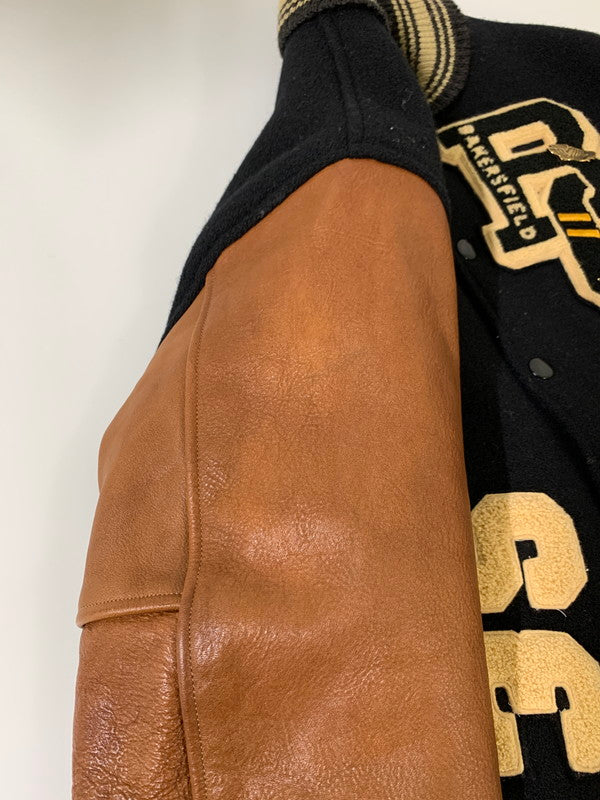 【中古品】【メンズ】 WHITESVILLE ホワイツビル WV12571 AWARD JACKET アワードジャケット アウター 145-251112-ks-26-min サイズ：36 カラー：ブラック 万代Net店