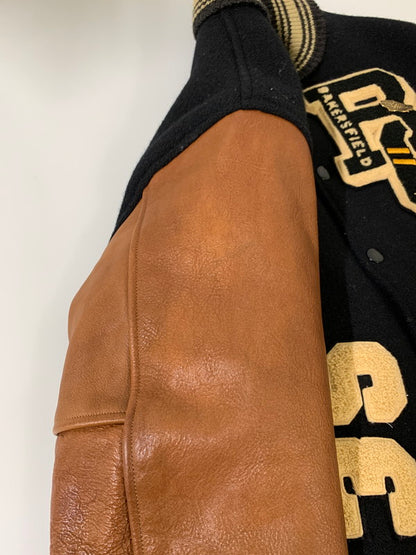 【中古品】【メンズ】 WHITESVILLE ホワイツビル WV12571 AWARD JACKET アワードジャケット アウター 145-251112-ks-26-min サイズ：36 カラー：ブラック 万代Net店