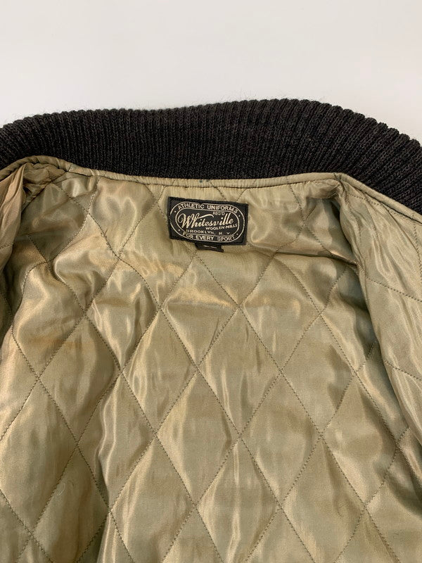 【中古品】【メンズ】 WHITESVILLE ホワイツビル WV12571 AWARD JACKET アワードジャケット アウター 145-251112-ks-26-min サイズ：36 カラー：ブラック 万代Net店