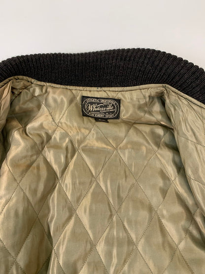 【中古品】【メンズ】 WHITESVILLE ホワイツビル WV12571 AWARD JACKET アワードジャケット アウター 145-251112-ks-26-min サイズ：36 カラー：ブラック 万代Net店