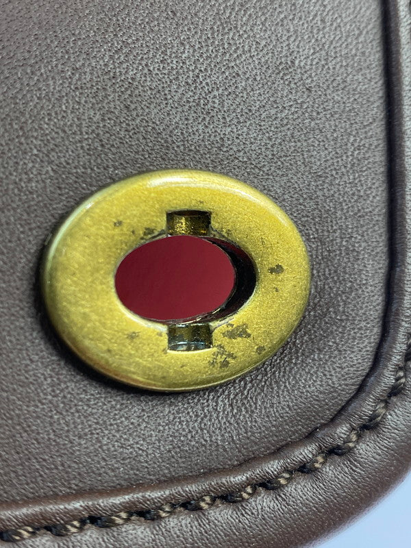 【中古品】【メンズ/レディース】 COACH コーチ LEATHER WAIST BAG 70989 レザー ウエスト バッグ ボディバッグ レガシー 180-251130-em-13-min カラー：ブラウン 万代Net店