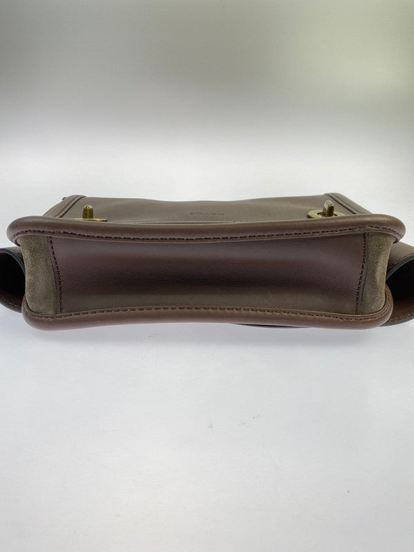 【中古品】【メンズ/レディース】 COACH コーチ LEATHER WAIST BAG 70989 レザー ウエスト バッグ ボディバッグ レガシー 180-251130-em-13-min カラー：ブラウン 万代Net店