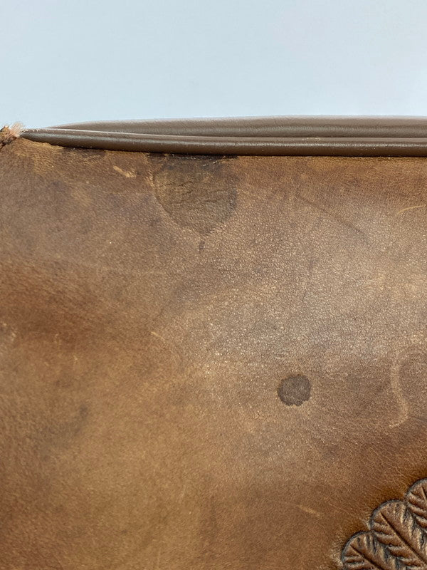 【現状渡し品】【メンズ】 SAAD サード LEATHER SHOLDER BAG レザー ショルダーバッグ カバン 188-251121-em-11-min カラー：ブラウン 万代Net店