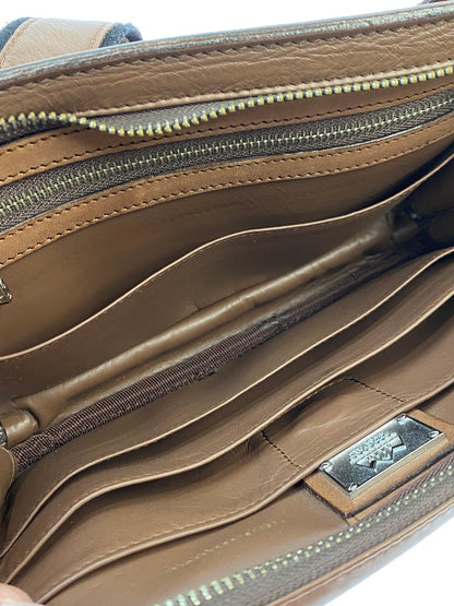 【現状渡し品】【メンズ】 SAAD サード LEATHER SHOLDER BAG レザー ショルダーバッグ カバン 188-251121-em-11-min カラー：ブラウン 万代Net店