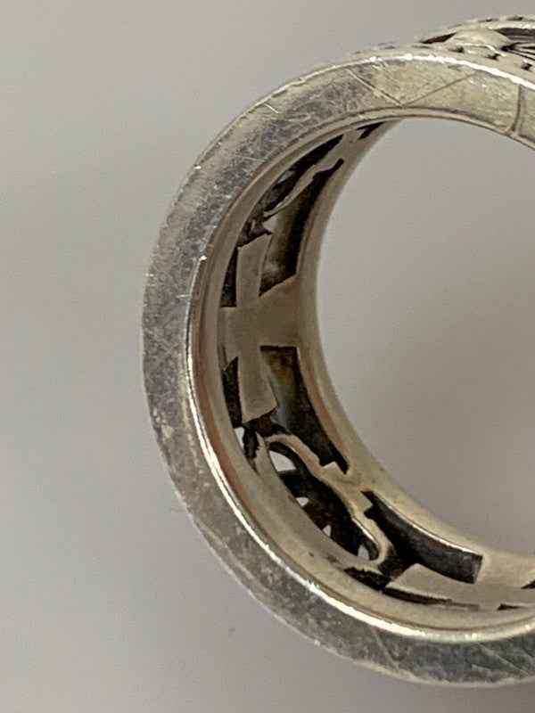 【中古品】【メンズ/レディース】 JUSTIN DAVIS ジャスティン デイビス MEDIEVAL WEDDING BAND RING メディーバル ウェディング バンド リング 指輪 シルバー925 193-251121-em-03-min カラー：シルバー 万代Net店