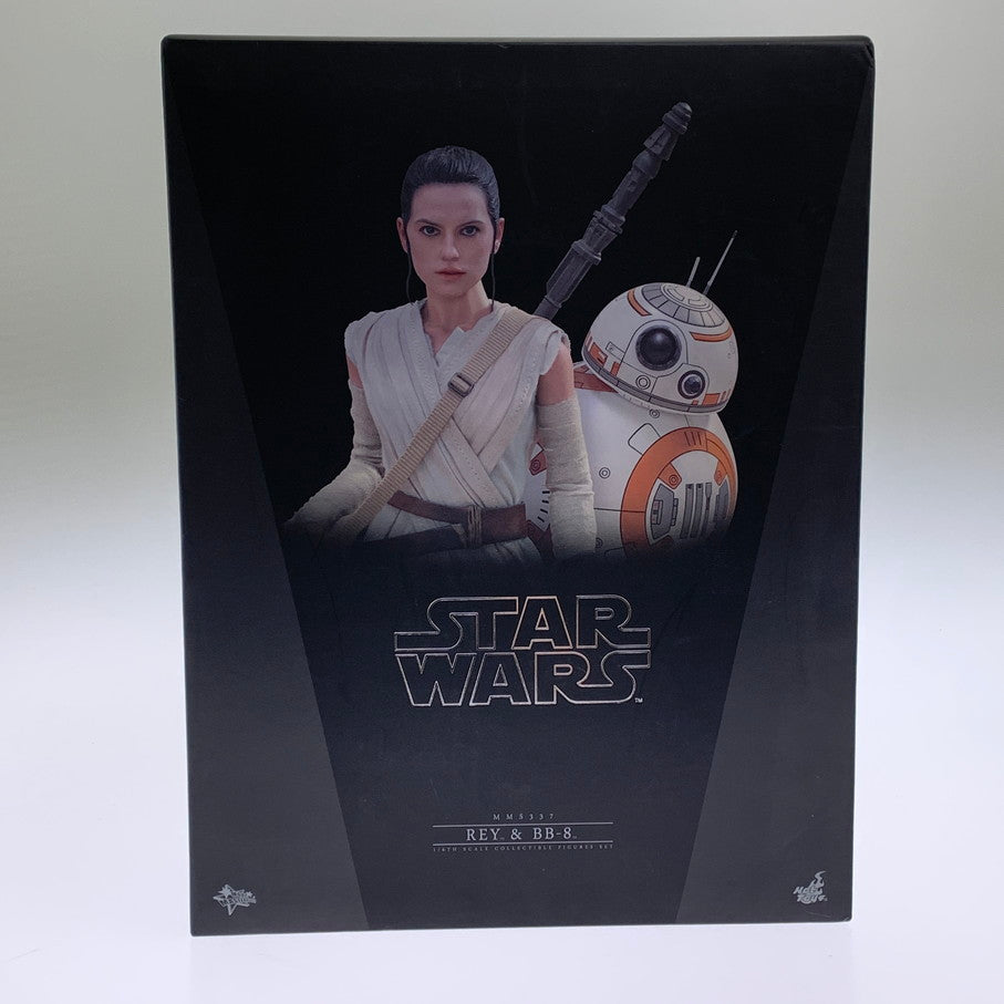 【現状渡し品】 レイ＆BB-8 2体セット スター・ウォーズ エピソード7/フォースの覚醒　ムービー・マスターピース 1/6 アクションフィギュア 055-260702-ta-02-min 万代Net店