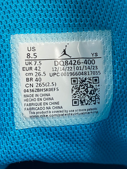 【中古品】【メンズ】 NIKE ナイキ AIR JORDAN 1 MID DQ8426-400 エア ジョーダン 1 ミッド スニーカー 靴 160-251113-kk-14-min カラー：AQUATONE/CELESTIAL GOLD-WHITE 万代Net店