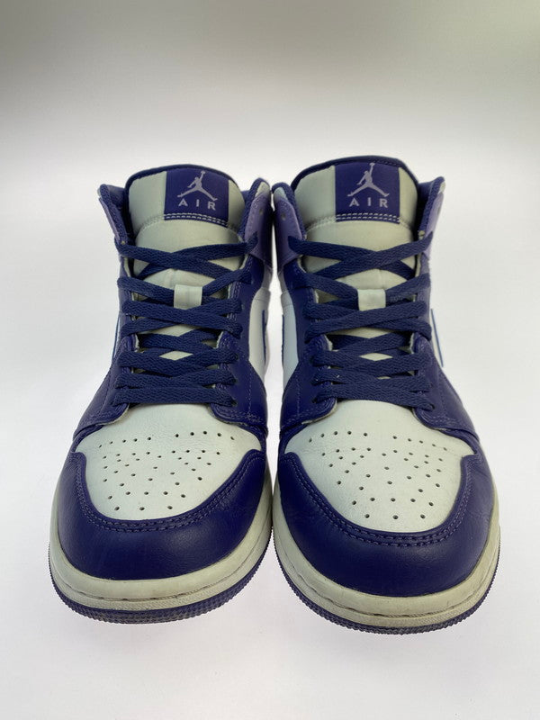 【中古品】【メンズ】 NIKE ナイキ AIR JORDAN 1 MID DQ8426-515 エア ジョーダン 1 ミッド スニーカー 靴 160-251113-kk-15-min カラー：SKY J PURPLE/SKY J PURPLE/WHITE 万代Net店
