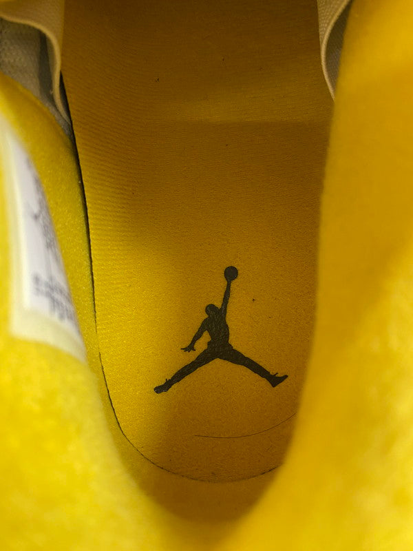 【中古品】【メンズ】 NIKE ナイキ WMNS AIR JORDAN 4 RETRO AQ9129-101 ウィメンズ エア ジョーダン 4 レトロ スニーカー 靴 160-251113-kk-17-min カラー：WHITE/COCONUT MILK-VIVID SULFUR 万代Net店