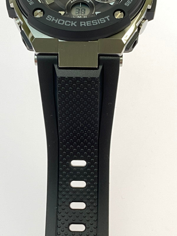 【中古美品】【メンズ】 G-SHOCK ジーショック DIGITAL ANALOG GST-W300-1AJF MID SIZE SERIES デジタル アナログ 腕時計 メンズ ウォッチ カシオ 196-251121-em-12-min カラー：ブラック 万代Net店