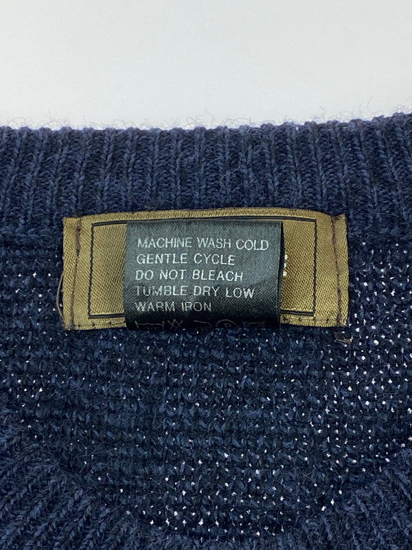 【中古品】【メンズ】 BARRAGE 3D KNIT 3Dニット トップス 146-260109-yn-26-min サイズ：XXL カラー：ネイビー 万代Net店