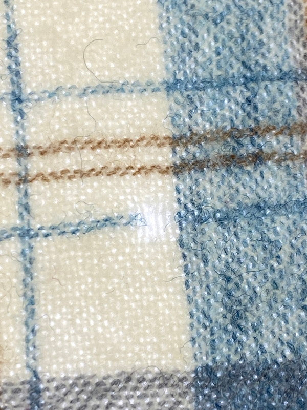 【現状渡し品】【メンズ】 PENDLETON ペンドルトン 70S WOOL PLAID LOOP SHIRT シャツ トップス 146-251116-zi-30-min サイズ：L カラー：ライトブルー/ベージュ 万代Net店