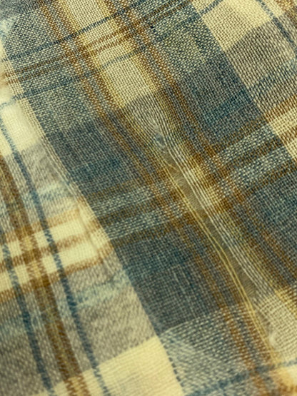 【現状渡し品】【メンズ】 PENDLETON ペンドルトン 70S WOOL PLAID LOOP SHIRT シャツ トップス 146-251116-zi-30-min サイズ：L カラー：ライトブルー/ベージュ 万代Net店