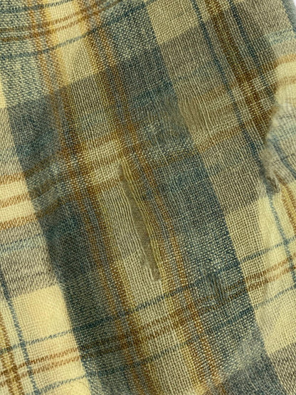 【現状渡し品】【メンズ】 PENDLETON ペンドルトン 70S WOOL PLAID LOOP SHIRT シャツ トップス 146-251116-zi-30-min サイズ：L カラー：ライトブルー/ベージュ 万代Net店