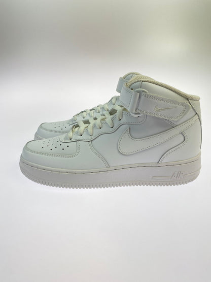 【中古美品】【メンズ】 NIKE ナイキ AIR FORCE 1 MID ’07 CW2289-111 エアフォース1 ミッド スニーカー 靴 160-251120-kk-24-min カラー：WHITE/WHITE 万代Net店