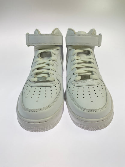 【中古美品】【メンズ】 NIKE ナイキ AIR FORCE 1 MID ’07 CW2289-111 エアフォース1 ミッド スニーカー 靴 160-251120-kk-24-min カラー：WHITE/WHITE 万代Net店