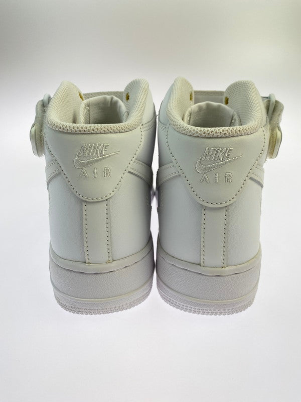 【中古美品】【メンズ】 NIKE ナイキ AIR FORCE 1 MID ’07 CW2289-111 エアフォース1 ミッド スニーカー 靴 160-251120-kk-24-min カラー：WHITE/WHITE 万代Net店