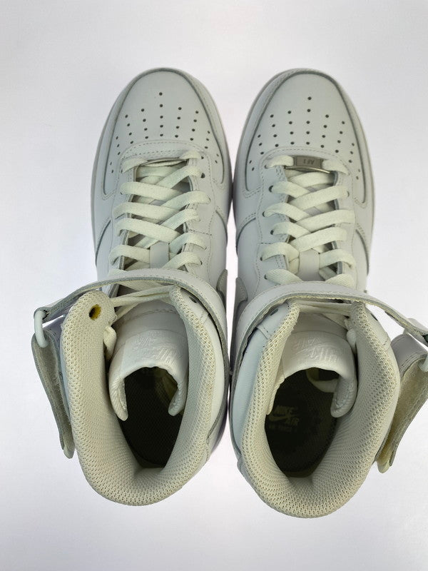 【中古美品】【メンズ】 NIKE ナイキ AIR FORCE 1 MID ’07 CW2289-111 エアフォース1 ミッド スニーカー 靴 160-251120-kk-24-min カラー：WHITE/WHITE 万代Net店