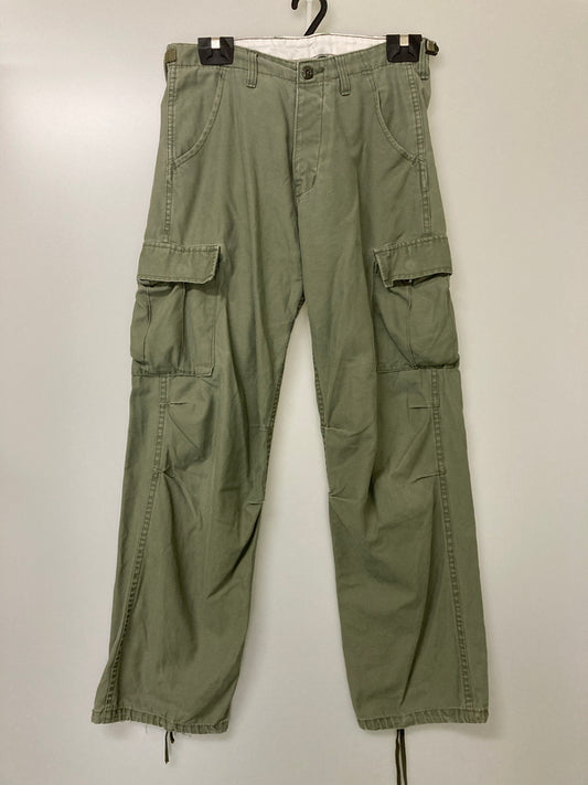 【中古品】【メンズ】 U.S. ARMY アメリカ軍 JUNGLE FATIGUE PANTS ジャングルファティーグパンツ ボトムス ミリタリーパンツ 157-251119-kk-19-min サイズ：31 カラー：SAGE GREEN 万代Net店