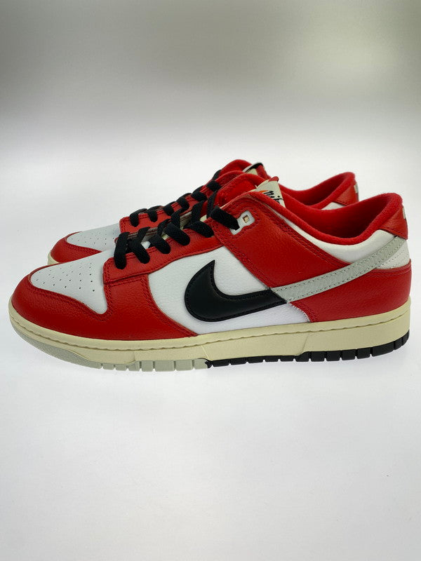 【中古美品】【メンズ】 NIKE ナイキ DUNK LOW RETRO PRM CHICAGO SPLIT DZ2536-600 ダンク ロー レトロ プレミアム シカゴ スプリット スニーカー 靴 160-251120-kk-30-min カラー：UNIVERSITY RED/BLACK 万代Net店