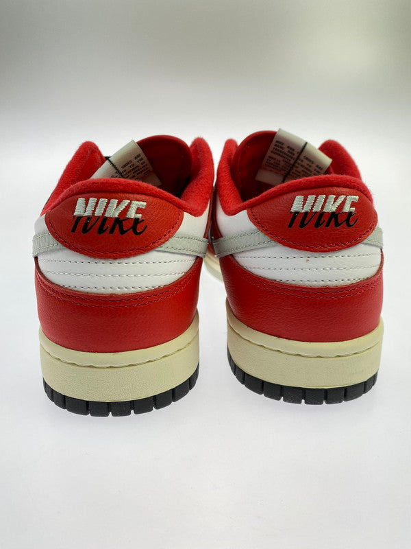 【中古美品】【メンズ】 NIKE ナイキ DUNK LOW RETRO PRM CHICAGO SPLIT DZ2536-600 ダンク ロー レトロ プレミアム シカゴ スプリット スニーカー 靴 160-251120-kk-30-min カラー：UNIVERSITY RED/BLACK 万代Net店