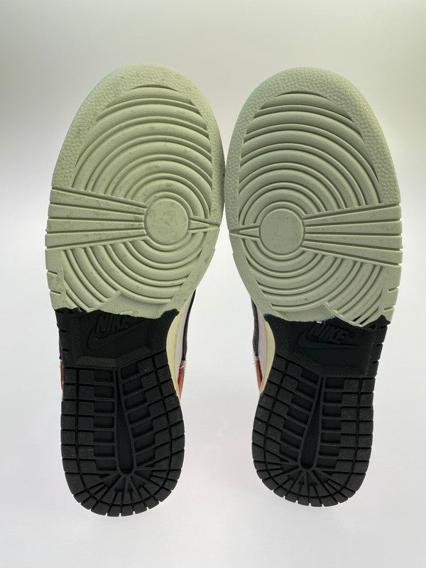 【中古美品】【メンズ】 NIKE ナイキ DUNK LOW RETRO PRM CHICAGO SPLIT DZ2536-600 ダンク ロー レトロ プレミアム シカゴ スプリット スニーカー 靴 160-251120-kk-30-min カラー：UNIVERSITY RED/BLACK 万代Net店