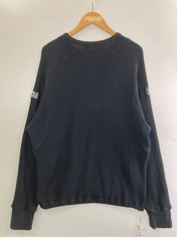 【中古品】【メンズ】 BEAMS ビームス FAF×BOILER ROOM THERMAL ルームサーマル トップス 147-251114-zi-04-min サイズ：1 カラー：ブラック 万代Net店