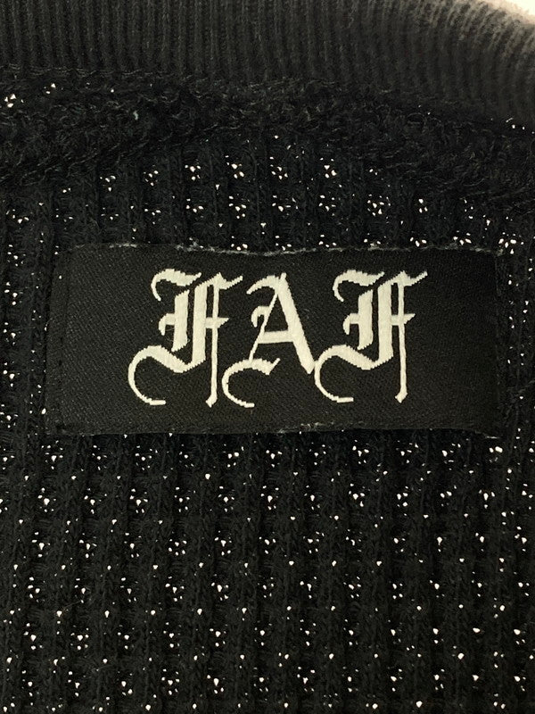 【中古品】【メンズ】 BEAMS ビームス FAF×BOILER ROOM THERMAL ルームサーマル トップス 147-251114-zi-04-min サイズ：1 カラー：ブラック 万代Net店