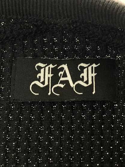 【中古品】【メンズ】 BEAMS ビームス FAF×BOILER ROOM THERMAL ルームサーマル トップス 147-251114-zi-04-min サイズ：1 カラー：ブラック 万代Net店