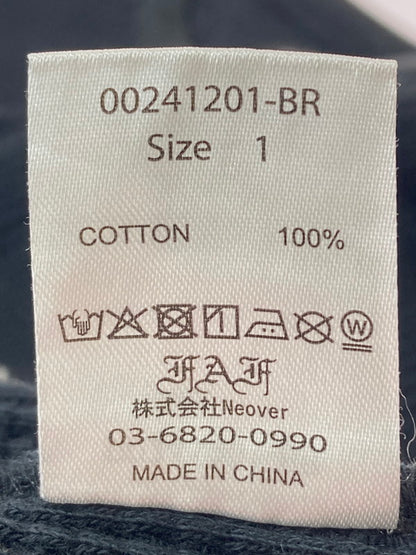 【中古品】【メンズ】 BEAMS ビームス FAF×BOILER ROOM THERMAL ルームサーマル トップス 147-251114-zi-04-min サイズ：1 カラー：ブラック 万代Net店