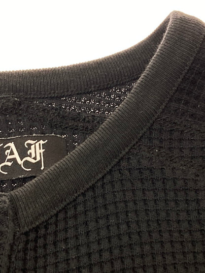 【中古品】【メンズ】 BEAMS ビームス FAF×BOILER ROOM THERMAL ルームサーマル トップス 147-251114-zi-04-min サイズ：1 カラー：ブラック 万代Net店