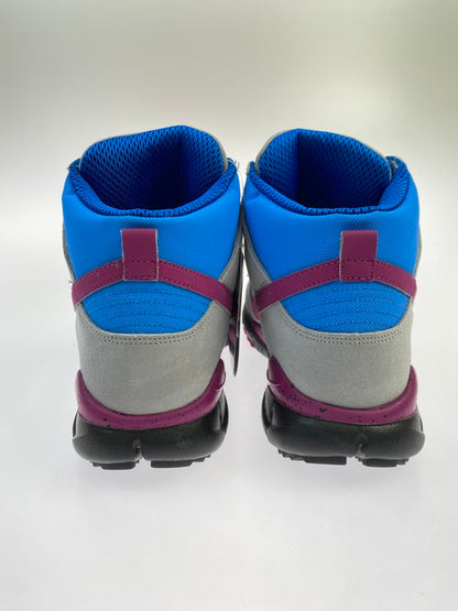 【未使用品】【メンズ】 NIKE ナイキ × STUSSY ステューシー 別注 コラボ DUNK HIGH OMS PREMIUM 576611-064 ダンク ハイ オフマウンテンシステム プレミアム スニーカー 靴 160-251120-kk-25-min カラー：GREY/PINK 万代Net店