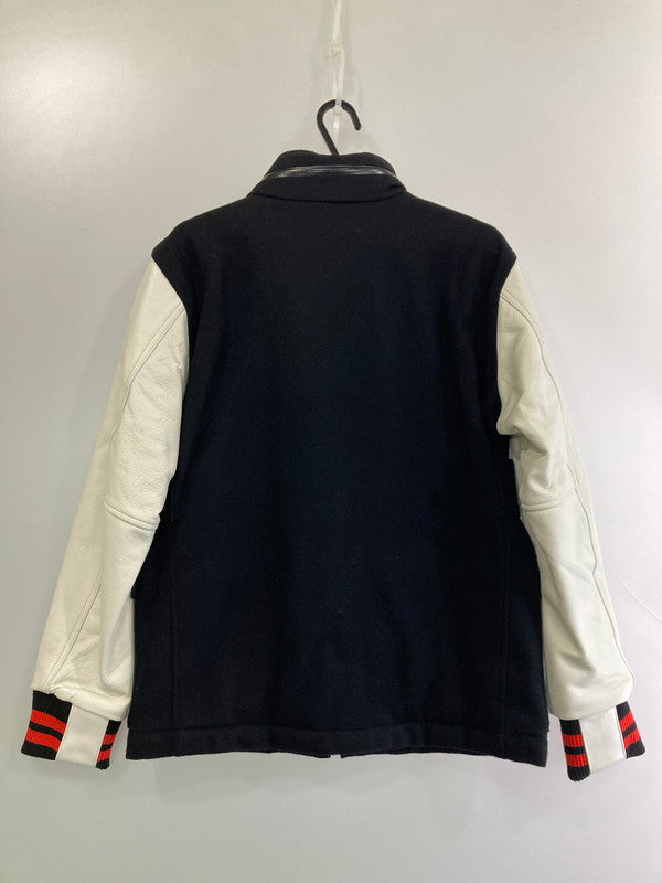 【中古品】【メンズ】 NIKE ナイキ 376106-010 M-65TYPE VARCITY JACKET バーシティジャケット 148-251116-zi-05-min サイズ：S カラー：ブラック/ホワイト 万代Net店