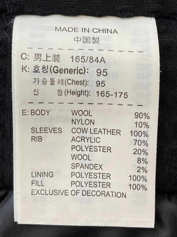 【中古品】【メンズ】 NIKE ナイキ 376106-010 M-65TYPE VARCITY JACKET バーシティジャケット 148-251116-zi-05-min サイズ：S カラー：ブラック/ホワイト 万代Net店