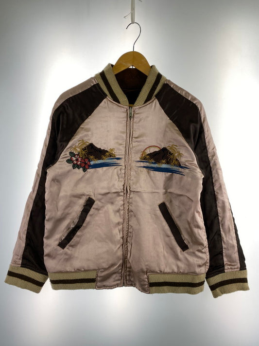 【中古品】【メンズ】 KRIFF MAYER クリフメイヤー REVERSIBLE SOUVENIR JACKET リバーシブルスーベニアジャケット 144-251116-zi-25-min サイズ：M カラー：ピンク/ブラウン 万代Net店