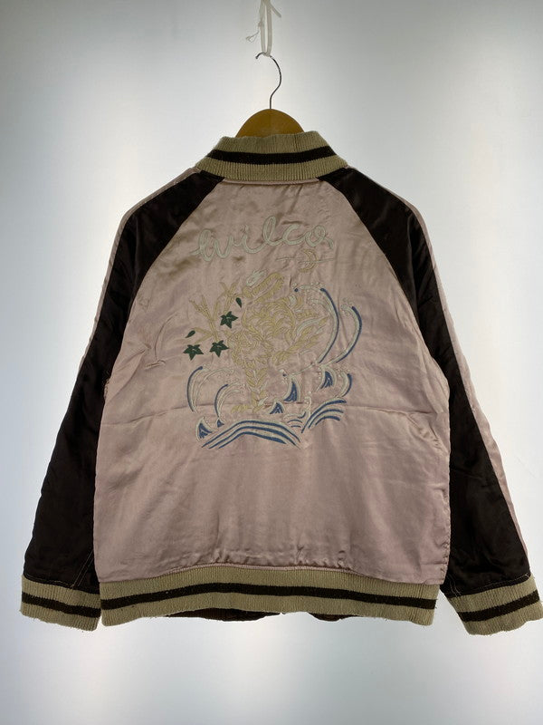 【中古品】【メンズ】 KRIFF MAYER クリフメイヤー REVERSIBLE SOUVENIR JACKET リバーシブルスーベニアジャケット 144-251116-zi-25-min サイズ：M カラー：ピンク/ブラウン 万代Net店