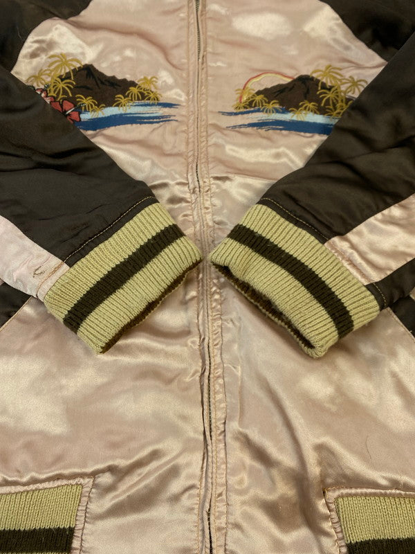 【中古品】【メンズ】 KRIFF MAYER クリフメイヤー REVERSIBLE SOUVENIR JACKET リバーシブルスーベニアジャケット 144-251116-zi-25-min サイズ：M カラー：ピンク/ブラウン 万代Net店