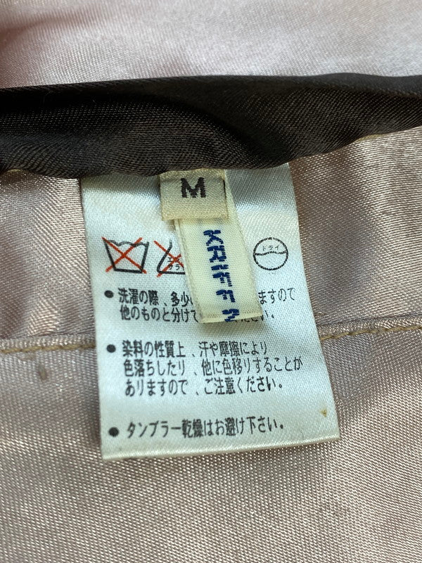 【中古品】【メンズ】 KRIFF MAYER クリフメイヤー REVERSIBLE SOUVENIR JACKET リバーシブルスーベニアジャケット 144-251116-zi-25-min サイズ：M カラー：ピンク/ブラウン 万代Net店