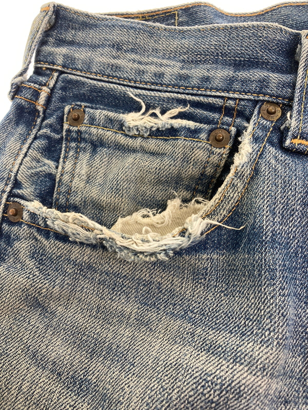 【現状渡し品】【メンズ】 Levi's リーバイス 66前期復刻 71501 DENIM PANTS デニムパンツ ボトムス 157-251122-AS-21-min サイズ：W32 カラー：ブルー 万代Net店