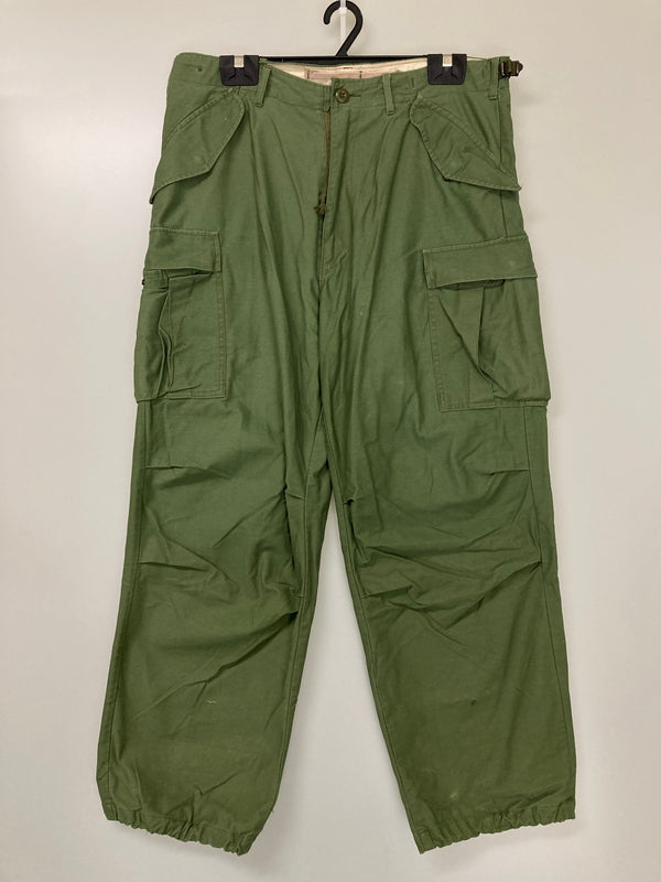 【現状渡し品】【メンズ】 U.S.ARMY ユーエスアーミー M-65 FIELD PANTS フィールドパンツ ボトムス 157-251122-AS-22-min サイズ：下記参照 カラー：カーキ 万代Net店