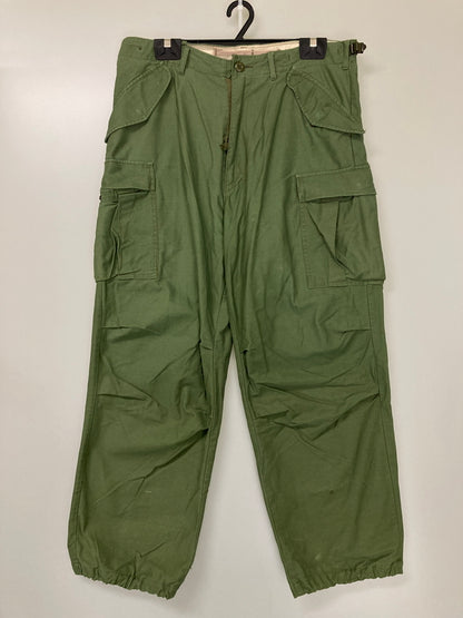 【現状渡し品】【メンズ】 U.S.ARMY ユーエスアーミー M-65 FIELD PANTS フィールドパンツ ボトムス 157-251122-AS-22-min サイズ：下記参照 カラー：カーキ 万代Net店