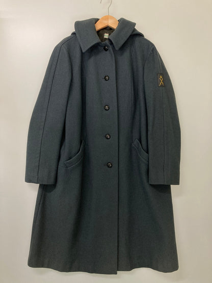 【中古品】【メンズ】 LARELLA スウェーデン軍 ステンカラーウールコート アウター ロングコート 146-251122-AS-31-min サイズ：44 カラー：グレー 万代Net店