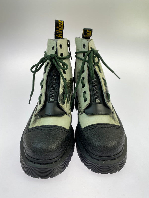 【中古美品】【メンズ】 Dr.Martens ドクターマーチン × NINE INCH NAILS ナイン・インチ・ネイルズ 別注 コラボ 24AW 8HOLE BOOTS 1460NIN 8ホールブーツ 靴 164-251120-kk-45-min サイズ：UK 8 カラー：WHITE+BLACK 万代Net店