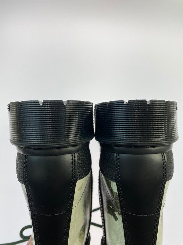 【中古美品】【メンズ】 Dr.Martens ドクターマーチン × NINE INCH NAILS ナイン・インチ・ネイルズ 別注 コラボ 24AW 8HOLE BOOTS 1460NIN 8ホールブーツ 靴 164-251120-kk-45-min サイズ：UK 8 カラー：WHITE+BLACK 万代Net店