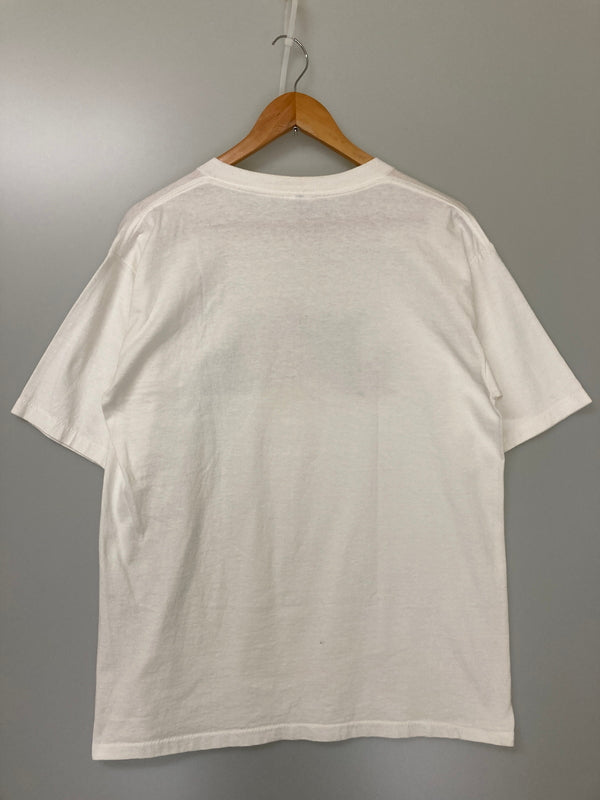 【中古品】【メンズ】 ALL SPORT EVENTS オールスポーツイベンツ 00's MAGINATION DUEL CHARACTER PRINT TEE 00年代 マジャイネーションデュエル キャラクター プリント Tシャツ 半袖 トップス 146-251119-kk-09-min サイズ：L カラー：ホワイト 万代Net店