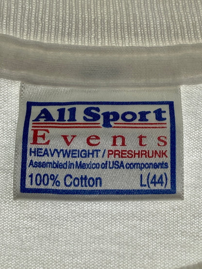 【中古品】【メンズ】 ALL SPORT EVENTS オールスポーツイベンツ 00's MAGINATION DUEL CHARACTER PRINT TEE 00年代 マジャイネーションデュエル キャラクター プリント Tシャツ 半袖 トップス 146-251119-kk-09-min サイズ：L カラー：ホワイト 万代Net店